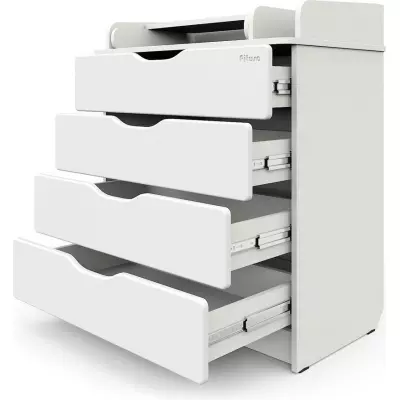 PITUSO Комод раскладной Wood белый