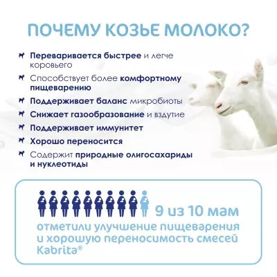 Детская каша Kabrita Гречневая Яблоко-абрикос 180 гр